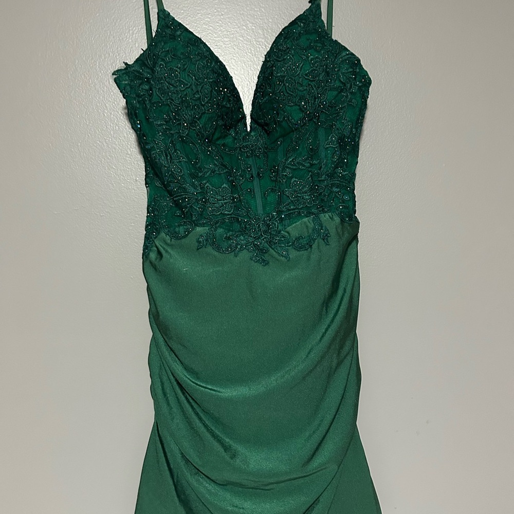 Emerald Lace Chemise